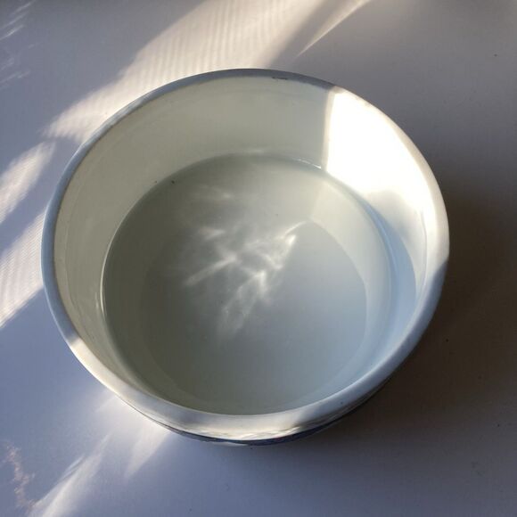 VTG Elizabeth Arden Treasures of the Pharaohs Porcelain Trinket Dish Holder MCM - Picture 6 of 14